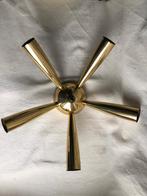 1950 SPUTNIK SPACE AGE MESSING PLAFOND WAND LAMP MODERNIST, Antiek en Kunst, Ophalen of Verzenden