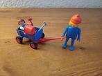 Playmobil met de blauwe bolderkar naar het strand., Ophalen of Verzenden, Zo goed als nieuw, Complete set