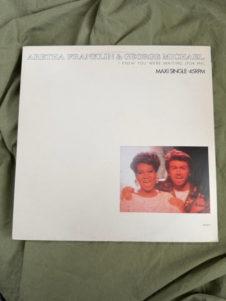 George Michael – I Knew You Were Waiting (For Me) 12” Vinyl, Cd's en Dvd's, Vinyl | Pop, Zo goed als nieuw, 12 inch, Ophalen of Verzenden