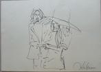 John Lennon & Yoko Ono Litho ( reprint 1970 ), Ophalen of Verzenden, Poster, Artwork of Schilderij
