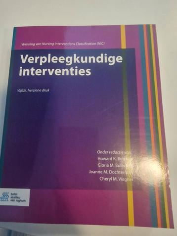 Verpleegkundige interventies beschikbaar voor biedingen
