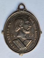 Geuzepenning 300 jaar den Briel 1872 Willem III zilver, Ophalen, Zilver, Nederland