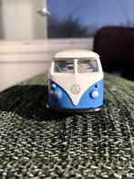 Miniatuur Volkswagen busje blauw, Ophalen of Verzenden, Bus of Vrachtwagen, Zo goed als nieuw