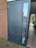 Garagedeur deel, lees omschrijving, Doe-het-zelf en Verbouw, Deuren en Horren, Gebruikt, Garagedeur, Glas, 200 tot 215 cm