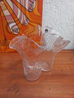 Mooie glazen vaas. Muurla. Fins. Vintage. Design, Antiek en Kunst, Antiek | Glas en Kristal, Ophalen of Verzenden