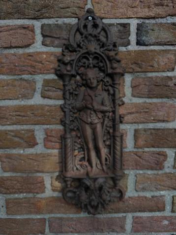 Vintage gietijzeren wandornament uit de jaren '60 beschikbaar voor biedingen