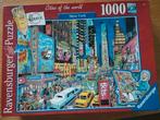 Ravensburger puzzel 1000stuks compleet, Ophalen of Verzenden, 500 t/m 1500 stukjes, Zo goed als nieuw