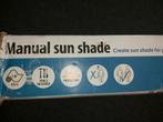 Manual sun shade luifel , handbediend, Nieuw, Ophalen of Verzenden, Sun shade, Nvt