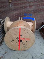 Houten kabelhaspels, Ophalen, Zo goed als nieuw, Rechthoekig, Hout