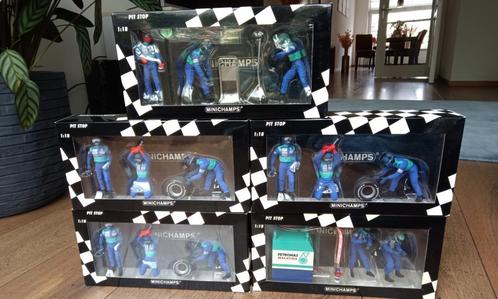 Minichamps Sauber F1 Pit Crew 1/18, Verzamelen, Automerken, Motoren en Formule 1, Zo goed als nieuw, Formule 1, Ophalen of Verzenden