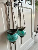 Oosterse waxinelampjes, Ophalen, Overige materialen, Blauw, Nieuw