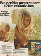 Retro reclame 1978 Bolletje beschuit poster van uw foto, Verzamelen, Retro, Verzenden, Overige typen