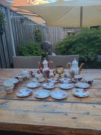 Porselein servies Roze-Goud, Ophalen of Verzenden