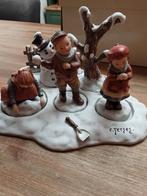 porseleinen Wintertafereel ot en sien in originele doos, Antiek en Kunst, Ophalen of Verzenden