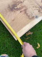 Massief Eiken Plank - Prachtig Hout!, Doe-het-zelf en Verbouw, Hout en Planken, Gebruikt, Eiken, Ophalen of Verzenden, Plank