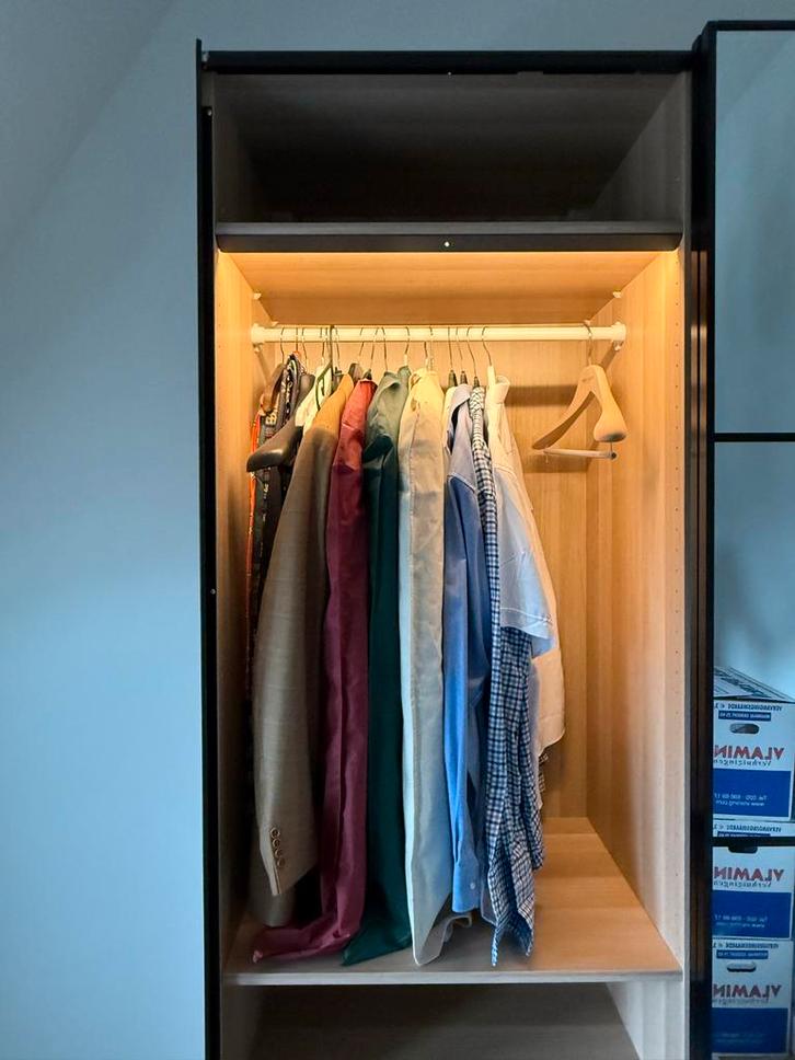 Ikea pax dubbele kast, 220cm x 150cm, Huis en Inrichting, Kasten | Kledingkasten, Zo goed als nieuw, 200 cm of meer, 150 tot 200 cm