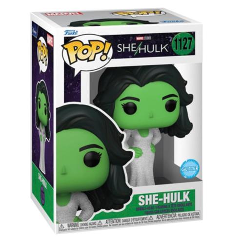 Funko Pop! Marvel: She Hulk - She-Hulk (Glitter) #1127, Verzamelen, Poppetjes en Figuurtjes, Nieuw, Verzenden