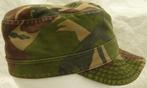 Pet, Uniform, Gvt, Woodland Camouflage, maat 55, KL,1990.(7), Ophalen of Verzenden, Landmacht, Nederland, Kleding of Schoenen