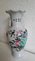 Vintage Chinees porselein craquelé vaas, Antiek en Kunst, Ophalen of Verzenden