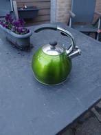 Groene Le Chef waterkoker, Witgoed en Apparatuur, Waterkokers, 1 tot 2 liter, Ophalen of Verzenden, Zo goed als nieuw