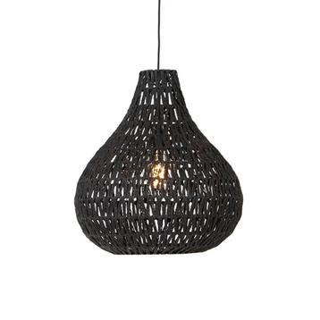 Retro stoffen hanglamp beschikbaar voor biedingen