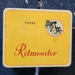 Blik RITMEESTER sigaren doos Verzamelen oude Rookartikelen, Ophalen of Verzenden, Gebruikt, Tabaksdoos of Verpakking