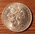 25 pesos zilveren munt 1968 olymp.spelen mexico, Zilver, Ophalen of Verzenden, Losse munt, Midden-Amerika