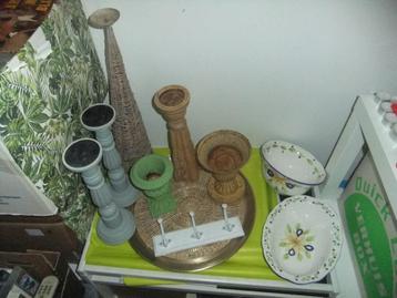 OPRUIMING! PARTIJ MOOIE DECORATIE SPULLEN SAMEN €12,50! beschikbaar voor biedingen