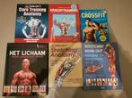 Fitness boeken collectie Anatomie, Krachttraining, CrossFi, Boeken, Ophalen of Verzenden