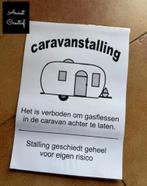 Caravan stalling informatie, Ophalen of Verzenden, Nieuw