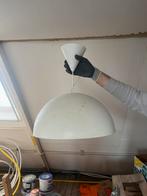 Witte lamp plafond, Ophalen of Verzenden, Gebruikt, Kunststof