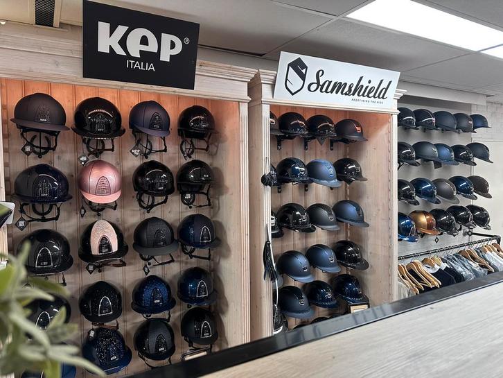 Grootste assortiment KEP & Samshield, Dieren en Toebehoren, Paardrijkleding, Nieuw, Cap, Dressuur, Ophalen of Verzenden