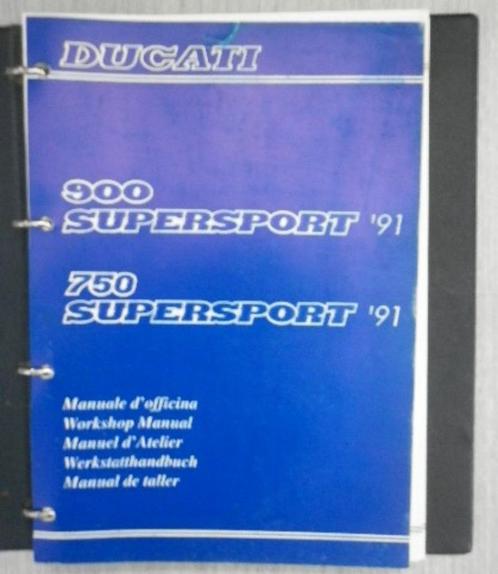 Ducati 900 Ducati 750 Supersport workshop manual (1129p), Motoren, Handleidingen en Instructieboekjes, Ducati, Verzenden