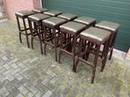 10 stuks barkrukken café horeca kroeg mancave keet bar, Huis en Inrichting, 5 krukken of meer, Ophalen of Verzenden, Zo goed als nieuw