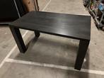 Mooie massieve eettafel 140x80 cm zwart, Gebruikt, Niet ingevuld, Niet ingevuld, Ophalen