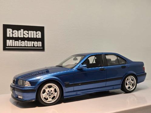 Bmw 3serie M3 E36 Estoril blue - 1:18 Ottomobile, Hobby en Vrije tijd, Modelauto's | 1:18, Nieuw, Auto, OttOMobile, Ophalen of Verzenden