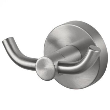 Haceka Kosmos dubbelhaak geborsteld RVS incl bevestiging beschikbaar voor biedingen