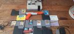 Vintage nintendo NES spelcomputer met games zapper, Ophalen of Verzenden, Gebruikt, Met 2 controllers, Met games