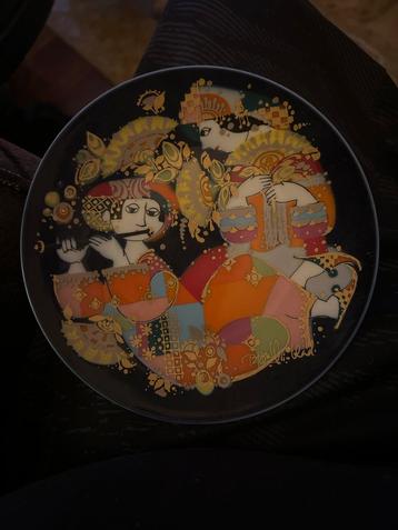 Bjorn Wiinblad Rosenthal Wandbord Oosterse Nachtmuziek beschikbaar voor biedingen