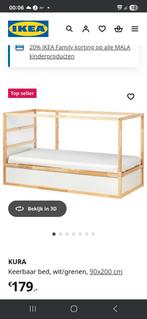 Ikea kura bed zo goed als nieuw, gedemonteerd, Ophalen, Zo goed als nieuw