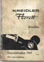 Kreidler Florett voetschakeling 1969 handleiding bromfiets, Fietsen en Brommers, Ophalen of Verzenden, Gebruikt