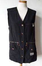 Gilet/bodywarmer van Gerry Weber mt 38, zwart knoopsluiting, Kleding | Dames, Bodywarmers, Maat 38/40 (M), Verzenden, Zwart, Zo goed als nieuw