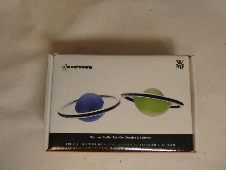 WMF Zout en Peper Don Peppino & Saltone vaatjes, Huis en Inrichting, Keuken | Keukenbenodigdheden, Nieuw, Ophalen of Verzenden