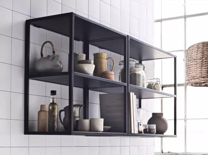 Stalen rek met planken - 50% korting, Huis en Inrichting, Overige Huis en Inrichting, Nieuw, Ophalen