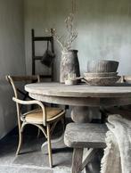 Ronde DRIFTWOOD tafel 120 cm / 130 cm, 100 tot 150 cm, Rond, Nieuw, Ophalen of Verzenden