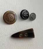 4x Antieke Knoop Oude Uniform Button Militaria, Verzamelen, Militaria | Algemeen, Ophalen of Verzenden, Landmacht, Overige gebieden