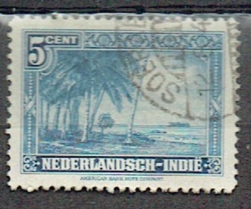Nederlands-Indië 1945 307 Bomen Palmen SOERABAJA, Postzegels en Munten, Postzegels | Nederlands-Indië en Nieuw-Guinea, Gestempeld