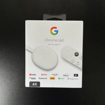 Google Chromecast 4K met Google TV beschikbaar voor biedingen