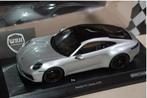SALE PORSCHE 911 CARRERA 4 GTS 2020 SILVER Minichamps WRH, Verzenden, Zo goed als nieuw, Auto, MiniChamps
