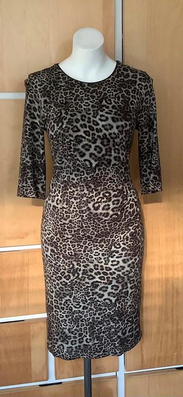 MARCCAIN / MARC CAIN jurk met print en 3/4 mouw mt 3 = 38 beschikbaar voor biedingen